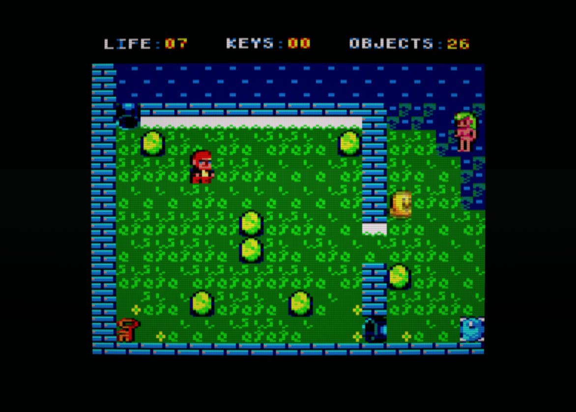 Cheril in the Bosque en otro Bosque (ZX-CPC) - Mojon Twins 